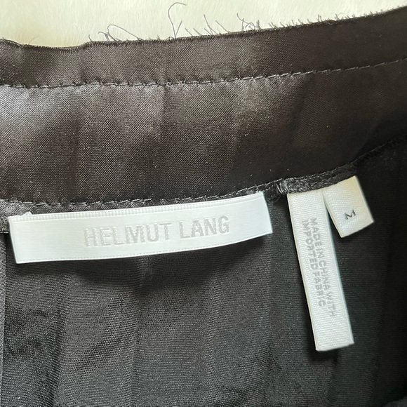 HELMUT LANG ACCORDION PLEATED TOP SIZE MEDIUM TRENDY MODERN CHIC STYLISH - Picture 5 of 9